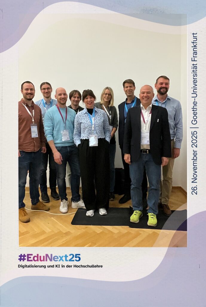 Gruppenfoto mit Beschriftung der EduNext25.